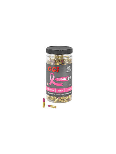 CCI CLN-22 PINK HV 22LR 40GR BTL 400
