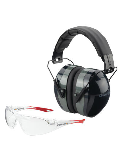 CHAMP BALLISTIC EYES & EARS COMBO BLK