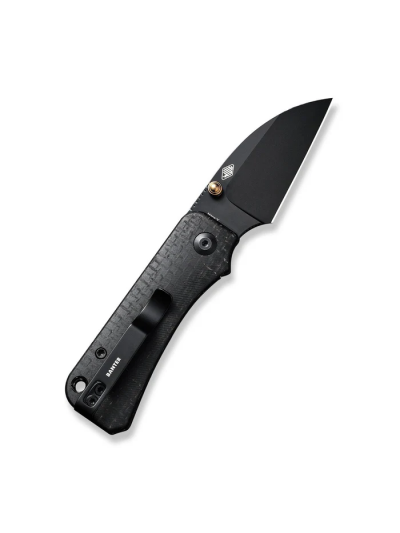 CIVIVI Baby Banter Wharncliffe Thumb Stud Knife Micarta Handle (2.32"" Nitro-V Blade) C19068SC-1