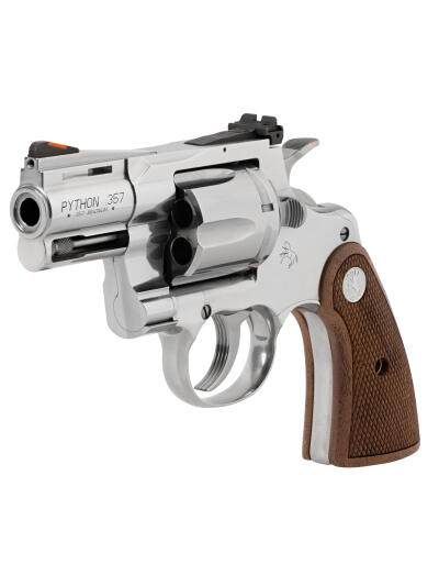 CLT PYTHON 357MAG 2.5 SS AS WALNUT GRIP 6RD