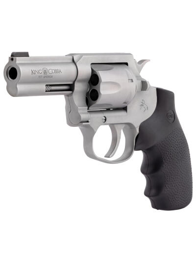 CLT KING COBRA 357MAG 3 MATTE SS HOGUE GRIP