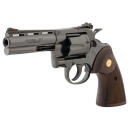 CLT PYTHON 357MAG 4.25 BLUED WOOD GRIPS