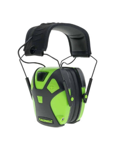 CALDWELL PASSIVE EARMUFF YOUTH NEON GREEN