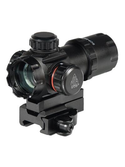 UTG RED DOT 4.0 MOA DOT 30MM - WITH INTEGRAL QD MOUNT