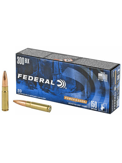 FED 300BLK 150GR POWER-SHK SP 20/200