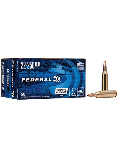 FED AM EAGLE V&P 22-250 50GR 50/250