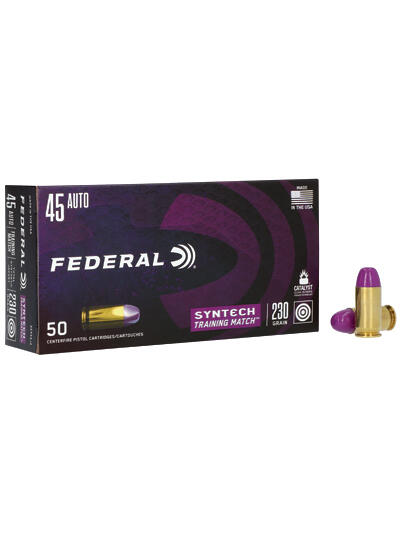FED SYNTECH 45ACP 230GR TSJ 50/500