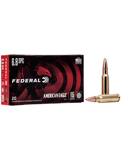 FED AE 6.8SPC 115 FMJ 20/200