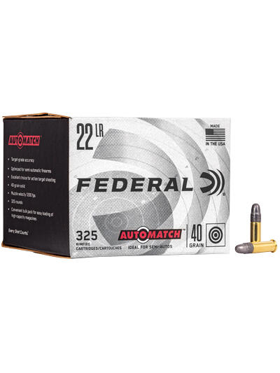 FED AUTO MTCH 22LR 40GR SLD 325/3250