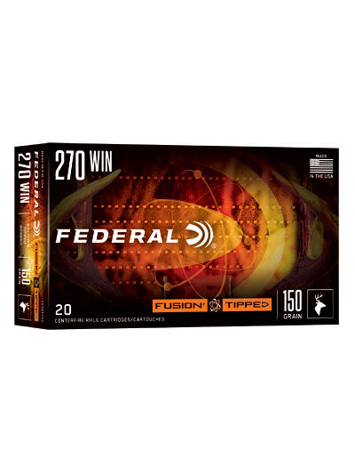 FUSION TIPPED 270WIN 150GR 20/200