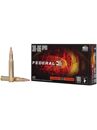 FUSION TIPPED 30-06SPG 180GR 20/200