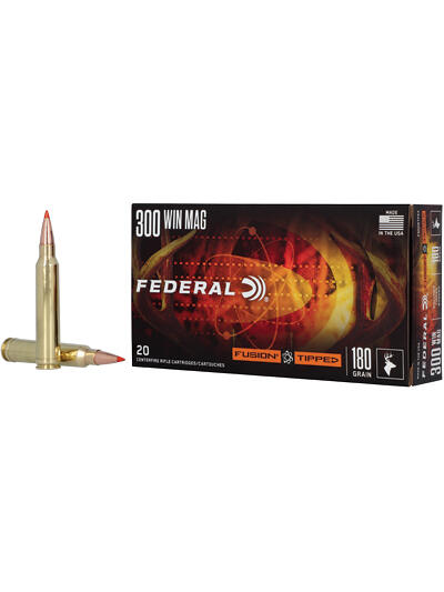 FUSION TIPPED 300WIN 180GR 20/200