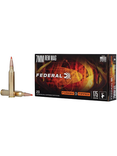 FUSION TIPPED 7MM MAG 175GR 20/200