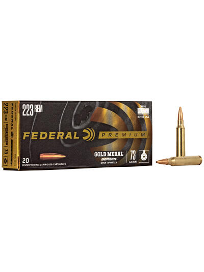 FED GOLD MDL 223REM 73GR BERGER 20