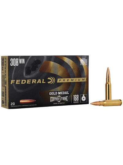FED GOLD MDL 308WIN 168GR OTM 20/200