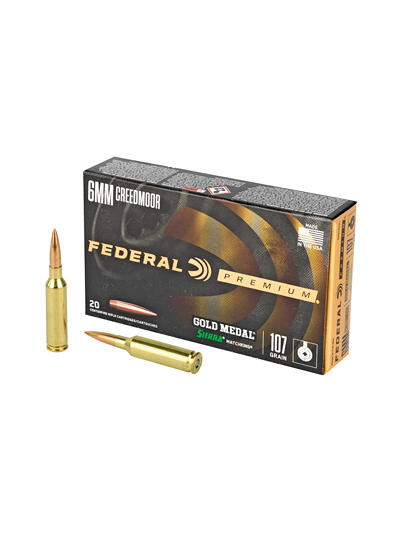 FED GOLD MDL 6MMCRD 107GR SMK 20/200