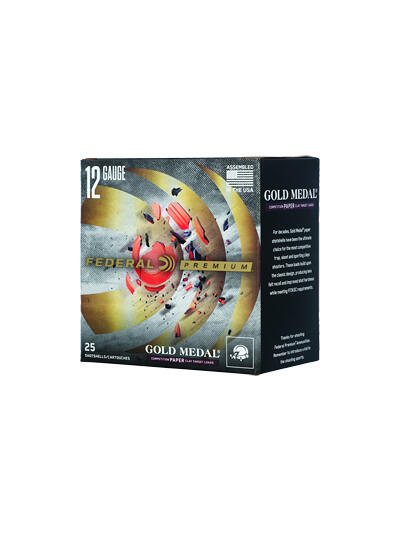 FED GLD MDL 12GA 2.75" 1OZ #7.5 25