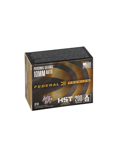 FED PD HST 10MM 200GR JHP 20/200