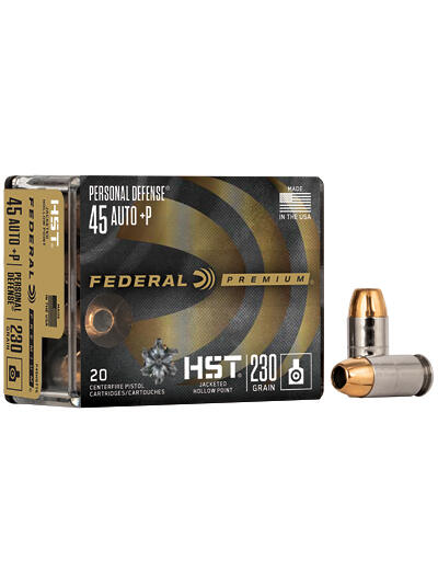 FED PRM HST 45ACP+P 230GR JHP 20/200