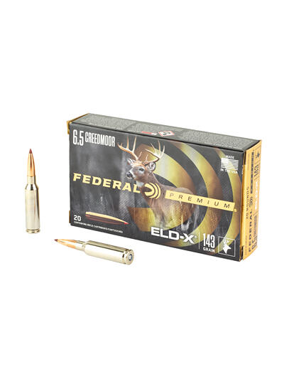 FED PREM 6.5CRD 143GR ELD-X 20/200
