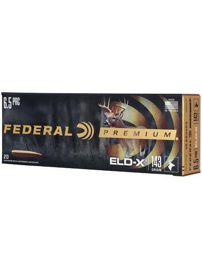 FED PREM 6.5PRC 143GR ELD-X 20/200