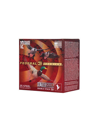 FED ULT STL 12GA 3" 1.25OZ #2/#4 25
