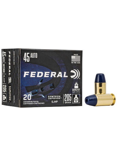 FED SYN DEF 45ACP 205GR SJHP 20/200