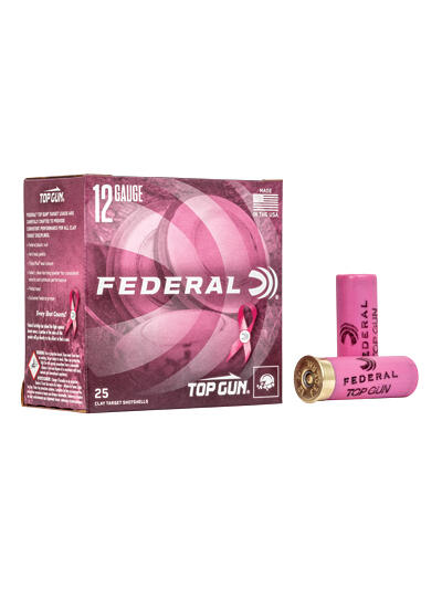FED TOP GUN 12GA 2.75" #8 PNK 25/250