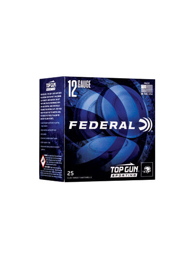 FED TOP GUN 12GA 2.75" #7.5 1 OZ 25/