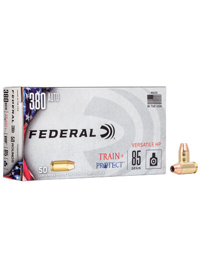 FED TRAIN/PROTCT 380ACP 85GR VHP 50