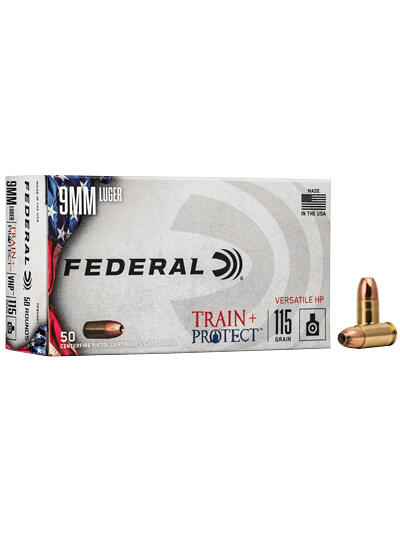 FED TRAIN/PROTCT 9MM 115GR VHP 50