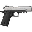 BROWNING 1911-380 SS 380ACP - 4.25"FS 8RD BLK/SS W/RAIL
