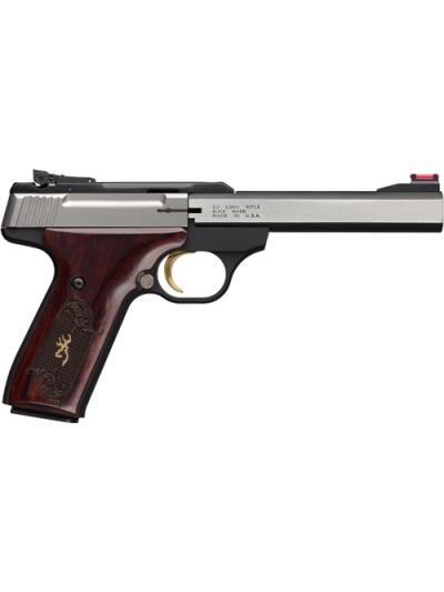 BROWNING BUCK MARK MEDALLION - 22LR 5.5" AS 10RD ROSEWOOD