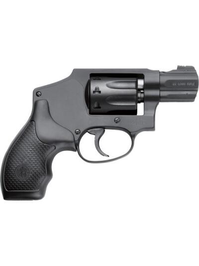 S&W 43C 22LR 1.875" FS 8-SHOT - MATTE BLACK RUBBER