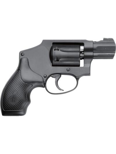 S&W 351C AIRLITE 22WMR 1.875" - FS 7-SHOT MATTE BLACK RUBBER