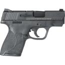 S&W SHIELD M2.0 M&P 9MM FS - BLACKENED SS/BLK NO THUMB SAF