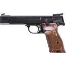 S&W 41 22LR 5.5" HB AS - 10SH-ATS-TS-DT BLUED WOOD