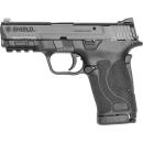S&W SHIELD EZ 30 SUPER CARRY - BLACKENED SS/BLK NO THUMB SFT