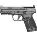 S&W M&P9 M2.0 COMP 15-SHOT 4" - OPTIC READY NO THUMB SAFETY BL