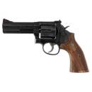 S&W 586 CLASSIC 357MAG 4" AS - 6-SHOT BLUED WOOD
