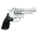 S&W 629 44MAG 4" AS 6-SHOT - STAINLESS RUBBER