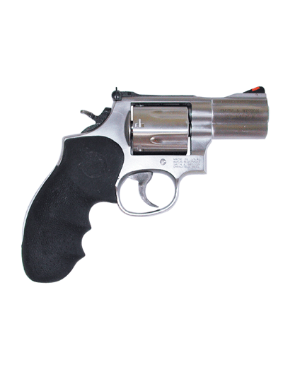 S&W 686PLUS 357MAG 2.5" AS - 7-SHOT STAINLESS RUBBER