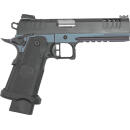 GLFA 1911DS SYNERGY 9MM 5" 20 - SHOT BLK SLIDE TITANIUM FRAME