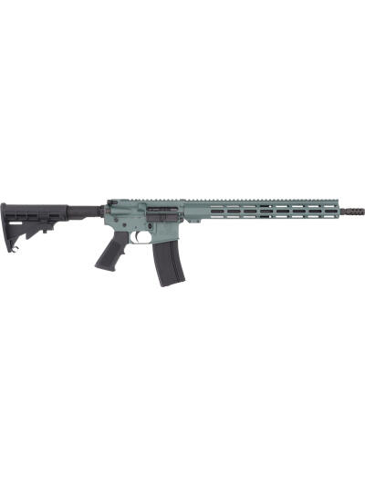 GLFA AR15 RIFLE 223 WYLDE - 16" NIT BBL CHARCOAL GREEN