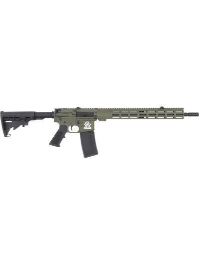 GLFA AR15 RIFLE 223 WYLDE - 16" NIT BBL OD GREEN