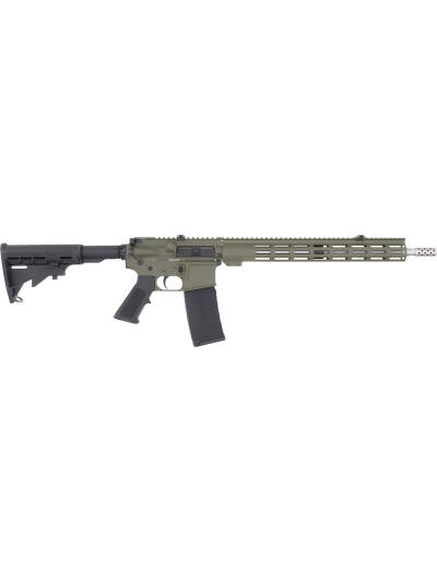 GLFA AR15 RIFLE 223 WYLDE - 16" S/S BBL OD GREEN