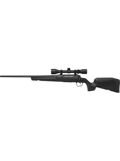 SAVAGE AXIS XP 243 22" LH - W/3-9X40 BLACK/BLACK
