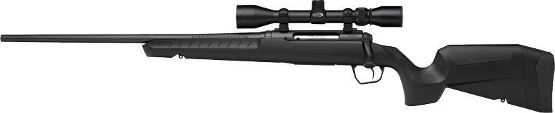 SAVAGE AXIS XP 243 22" LH - W/3-9X40 BLACK/BLACK