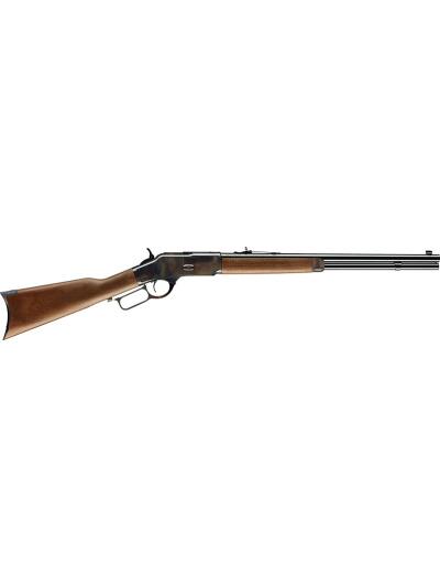 WINCHESTER 1873 SHORT RIFLE - CLR CASE 357/38SP BLUED/WALNUT