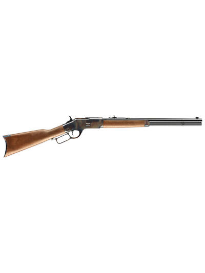 WINCHESTER 1873 SHORT RIFLE - CLR CS 45LC 20" BLUED/WALNUT